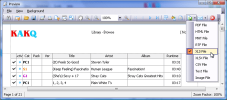 June 2014: GSelector Export Document