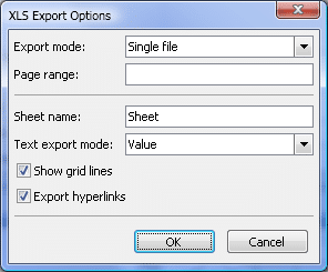 June 2014: GSelector XLS Export Options