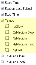 March 2013: Tempo Control