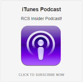 podcastSeptember 2014: RCS Insider Podcast