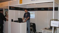 Tomasz Dykiert at RCS Poland booth.